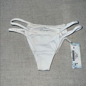 Frankies Bikinis Mimi Bottom - White